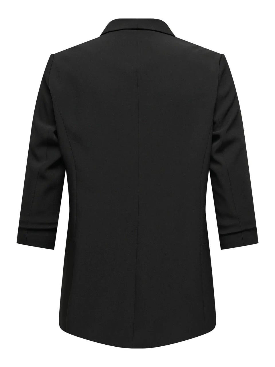 ryggen af sort blazer ONLY Carmakoma CARELLY Blazer Black