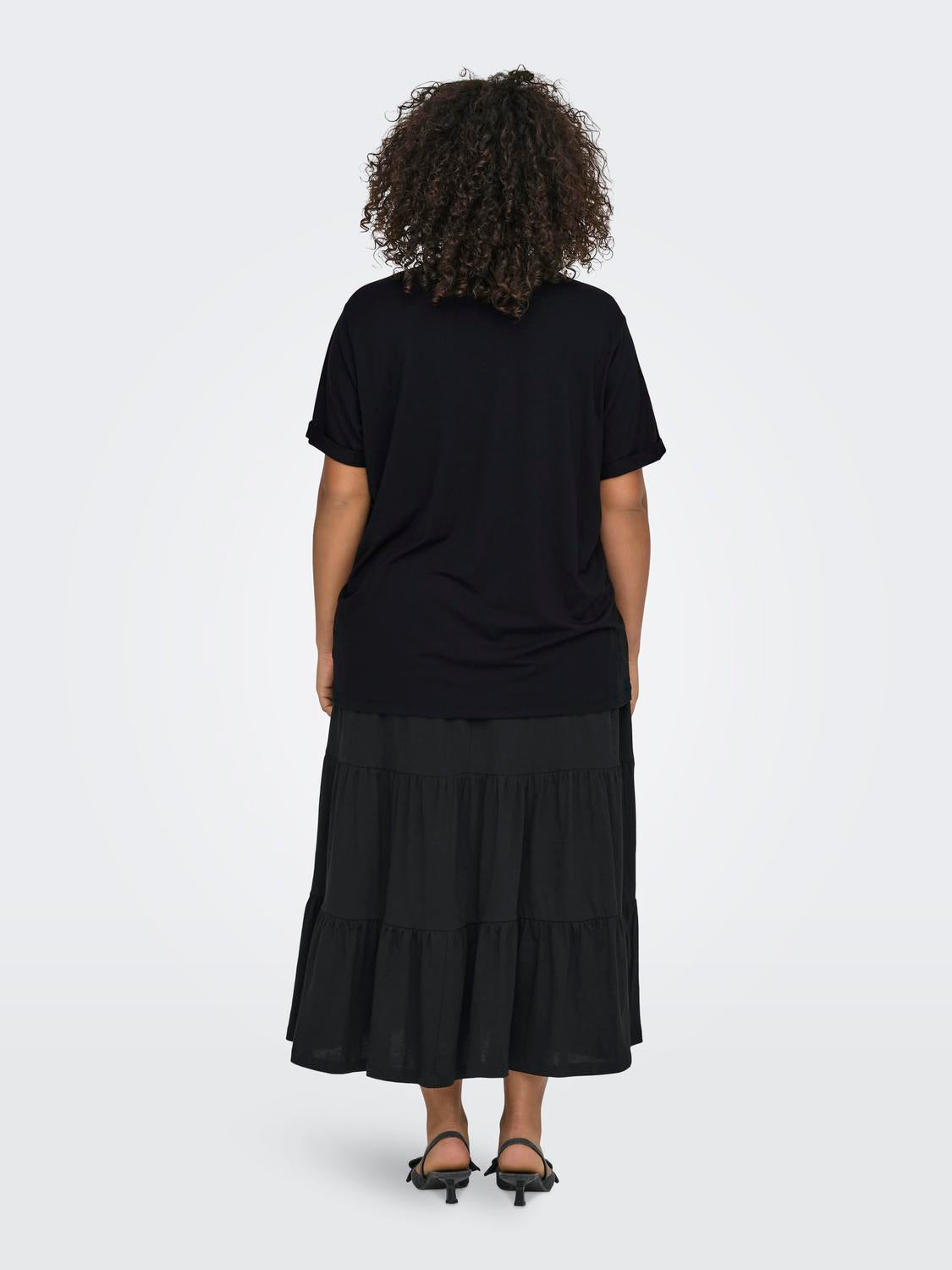 Only Carmakoma - CARMOSTER - T-shirt - Black