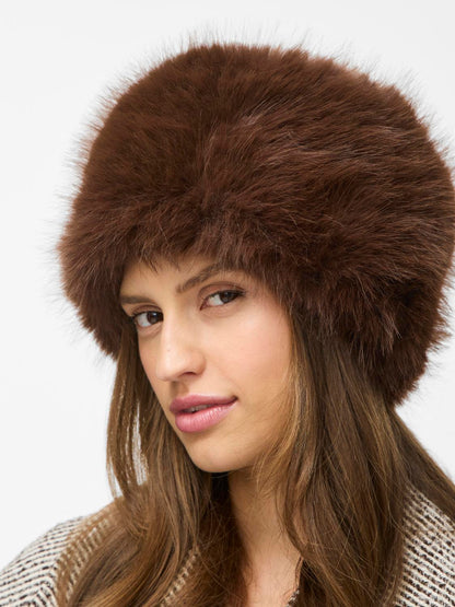 Vila - Molly - Hat - Coffee bean