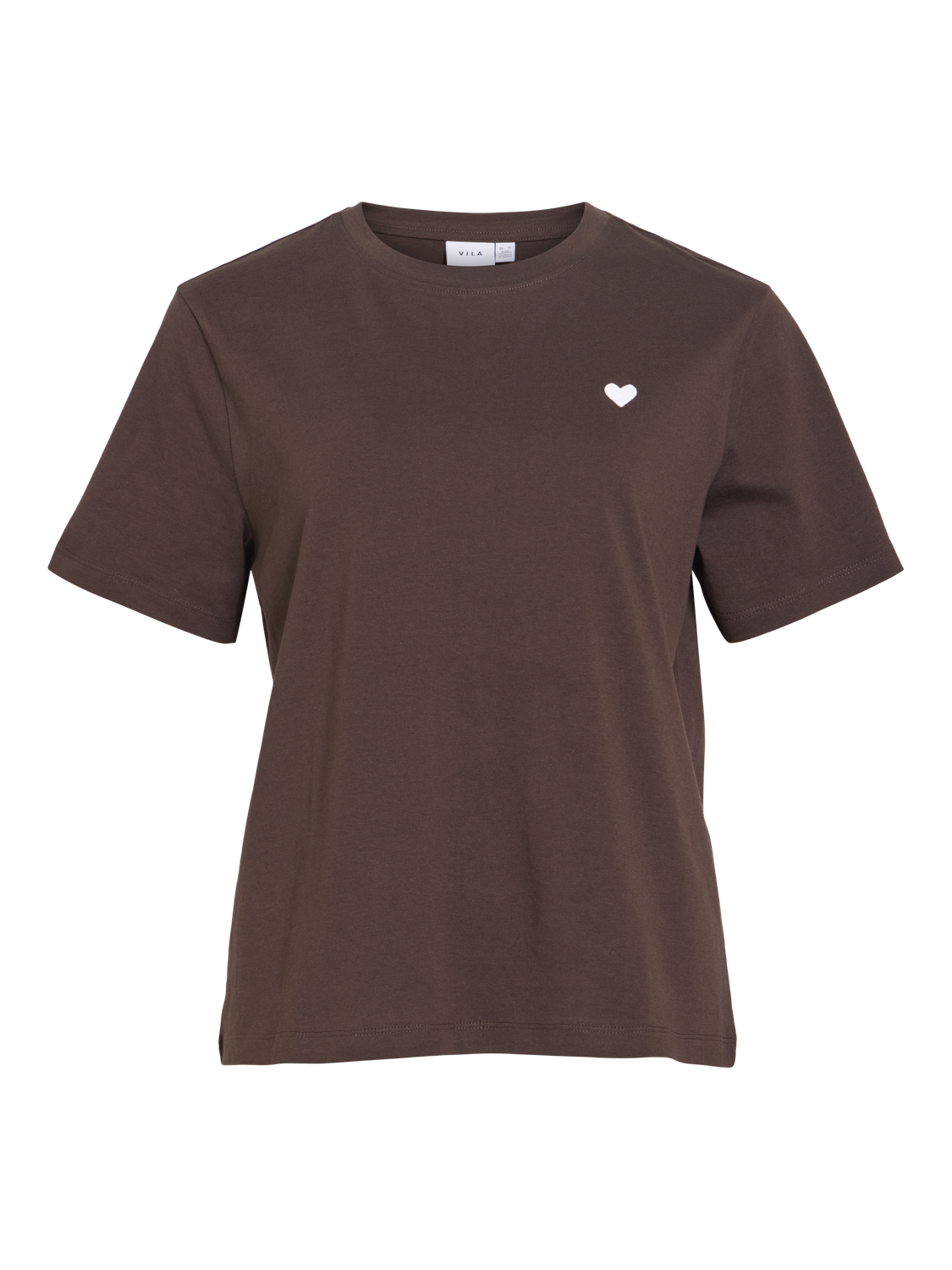 Vila - Vivora - T-shirt - Coffee Bean