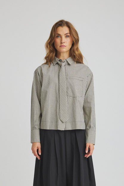 Luxzuz One Two - Macheki Shirt Ecru