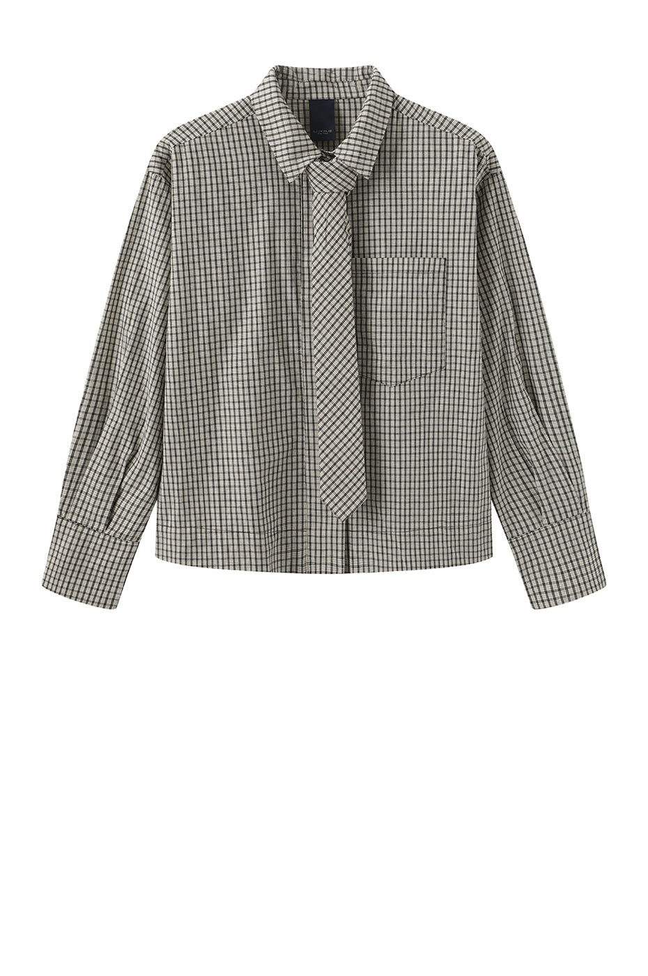 Luxzuz One Two - Macheki Shirt Ecru