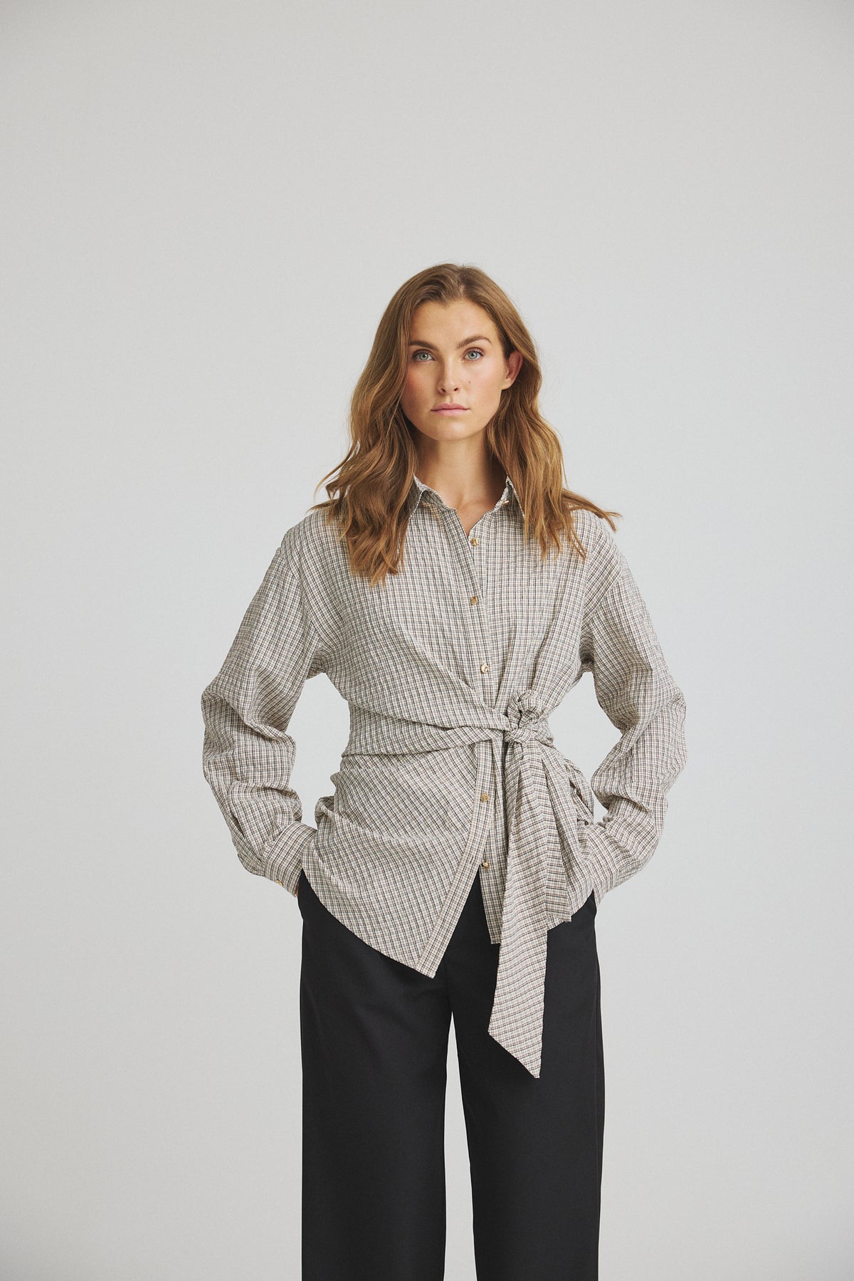 Luxzuz One Two - Zina Shirt Ecru