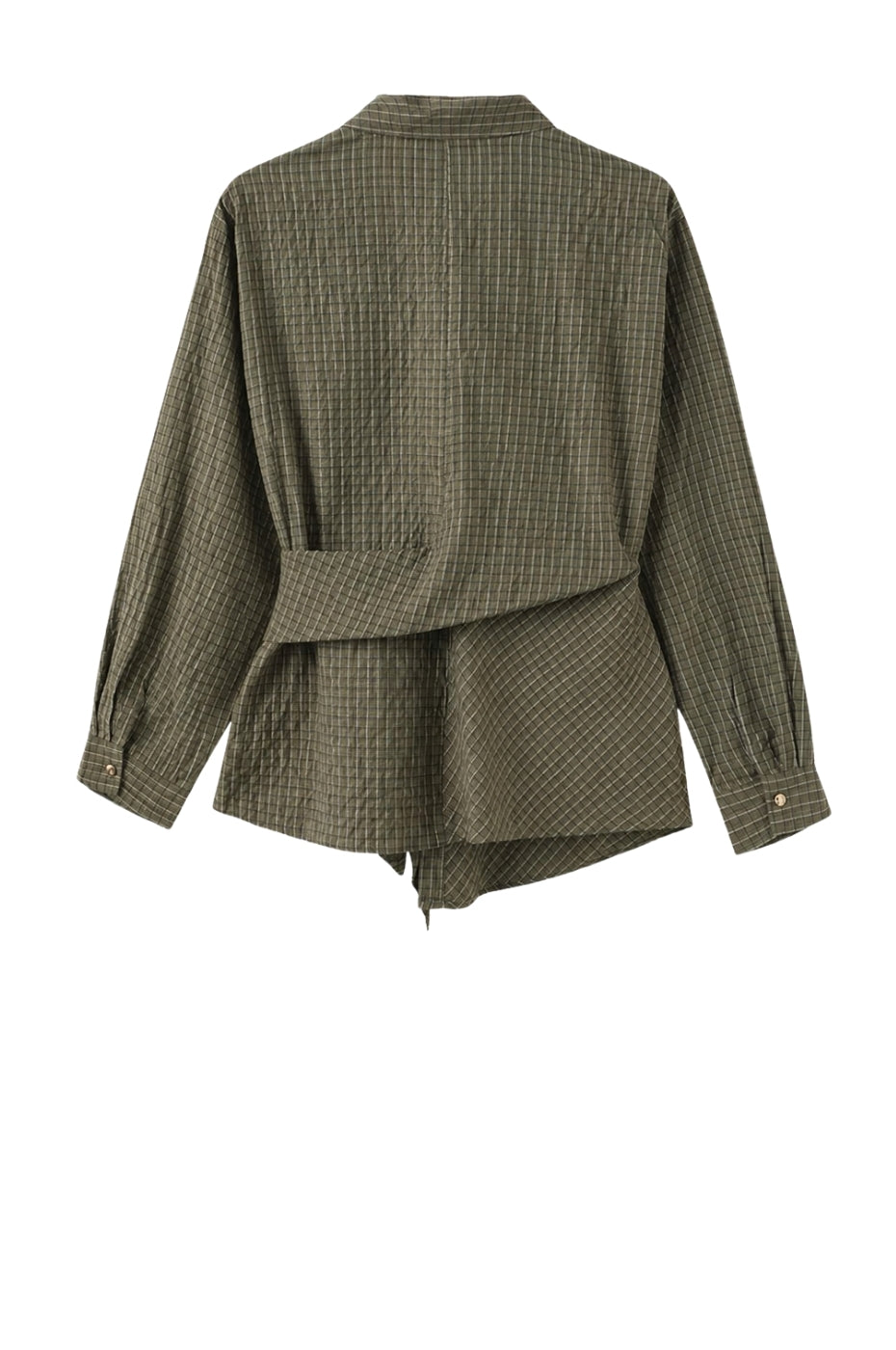 Luxzuz One Two - Zina Shirt Olivo