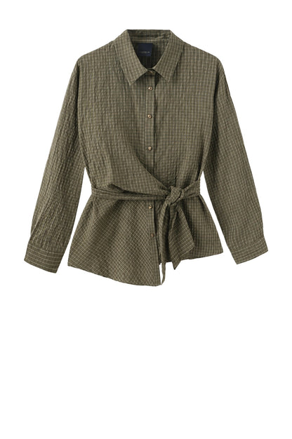 Luxzuz One Two - Zina Shirt Olivo
