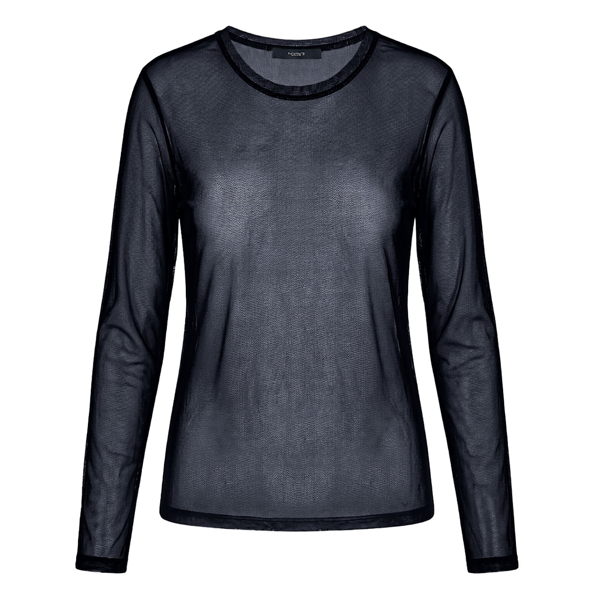 LUXZUZ // ONE TWO - Segberg Mesh T-shirt - 577 Night Blue
