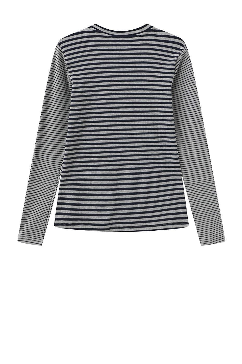 Luxzuz One Two - Zegzag Stripe T-shirt Night Blue