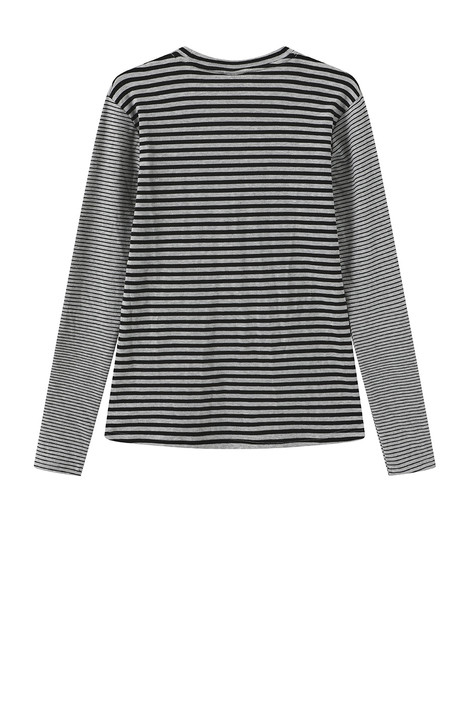 Luxzuz One Two - Zegzag Stripe T-shirt Black