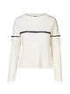 cremefarvet strik NÜ Creme Vinca Blouse knit SUSTAINABLE