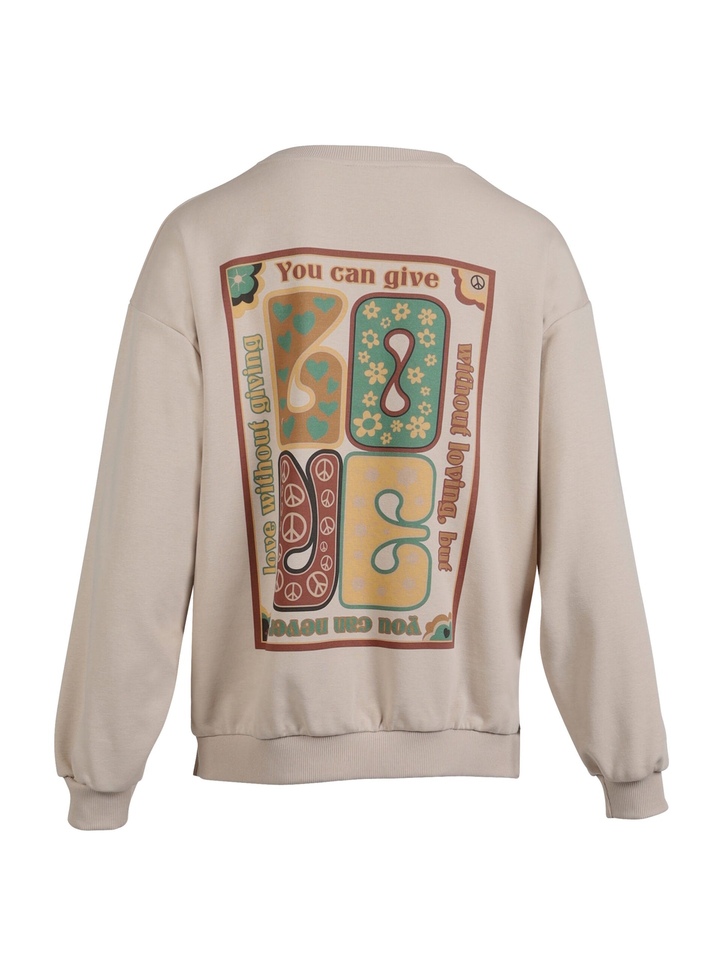 NÜ 125 Beige Vivienne Sweatshirt | 8171-40