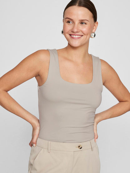 Vila - Vikenza - Tanktop - Silver gray