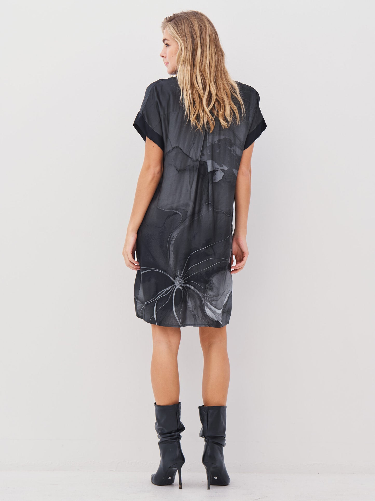 NÜ Abbi Tunic Dress | 901 Grey mix