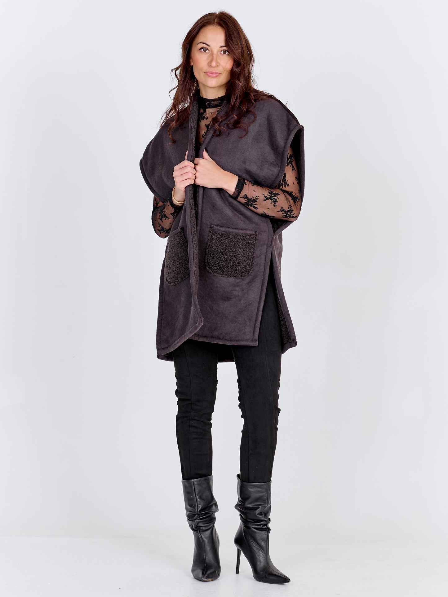 NÜ Aria Weste | Dark Grey
