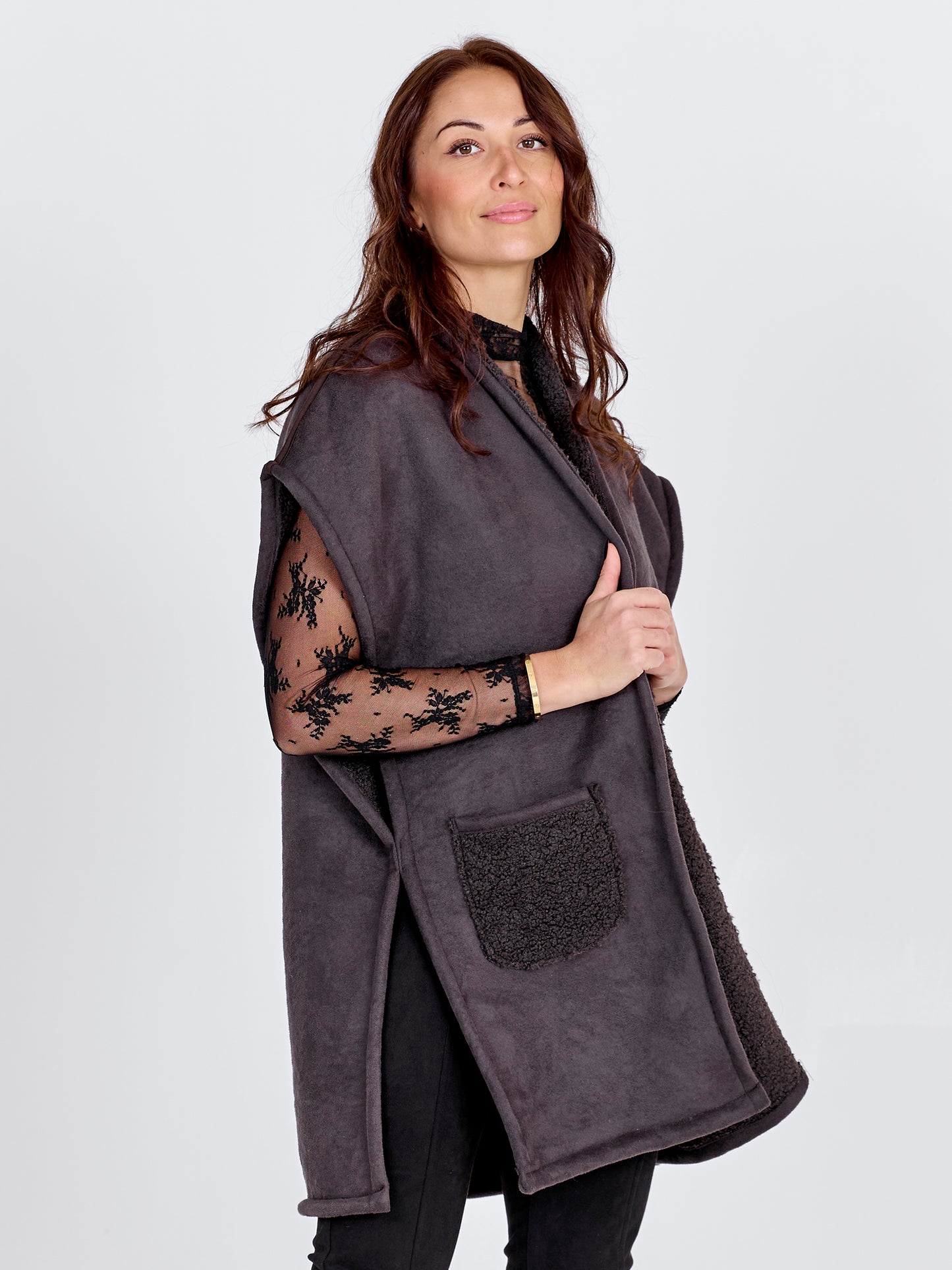NÜ Aria Weste | Dark Grey