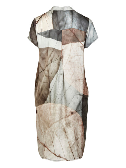 NÜ Aia Dress s/s | Bone mix