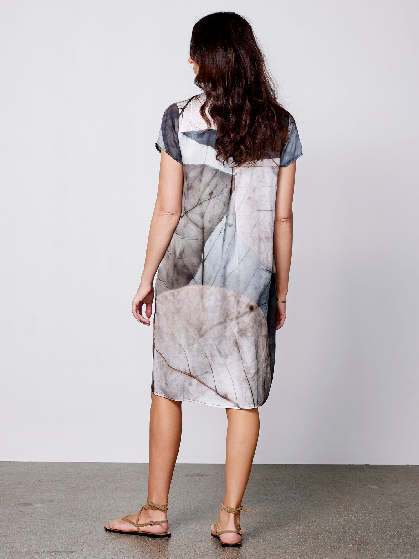 NÜ Aia Dress s/s | Bone mix