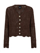 NÜ Aida Cardigan Knit | Dark Brown