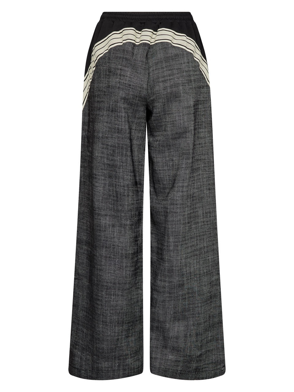 bukser med elastik i taljen NÜ Abina Trousers Black mix