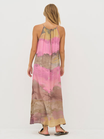 Dana Dress Long - 635 Pink Mix