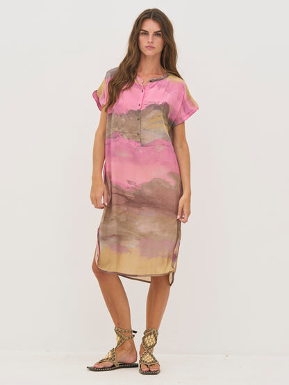NÜ Dana Tunic Dress - 635 Pink mix