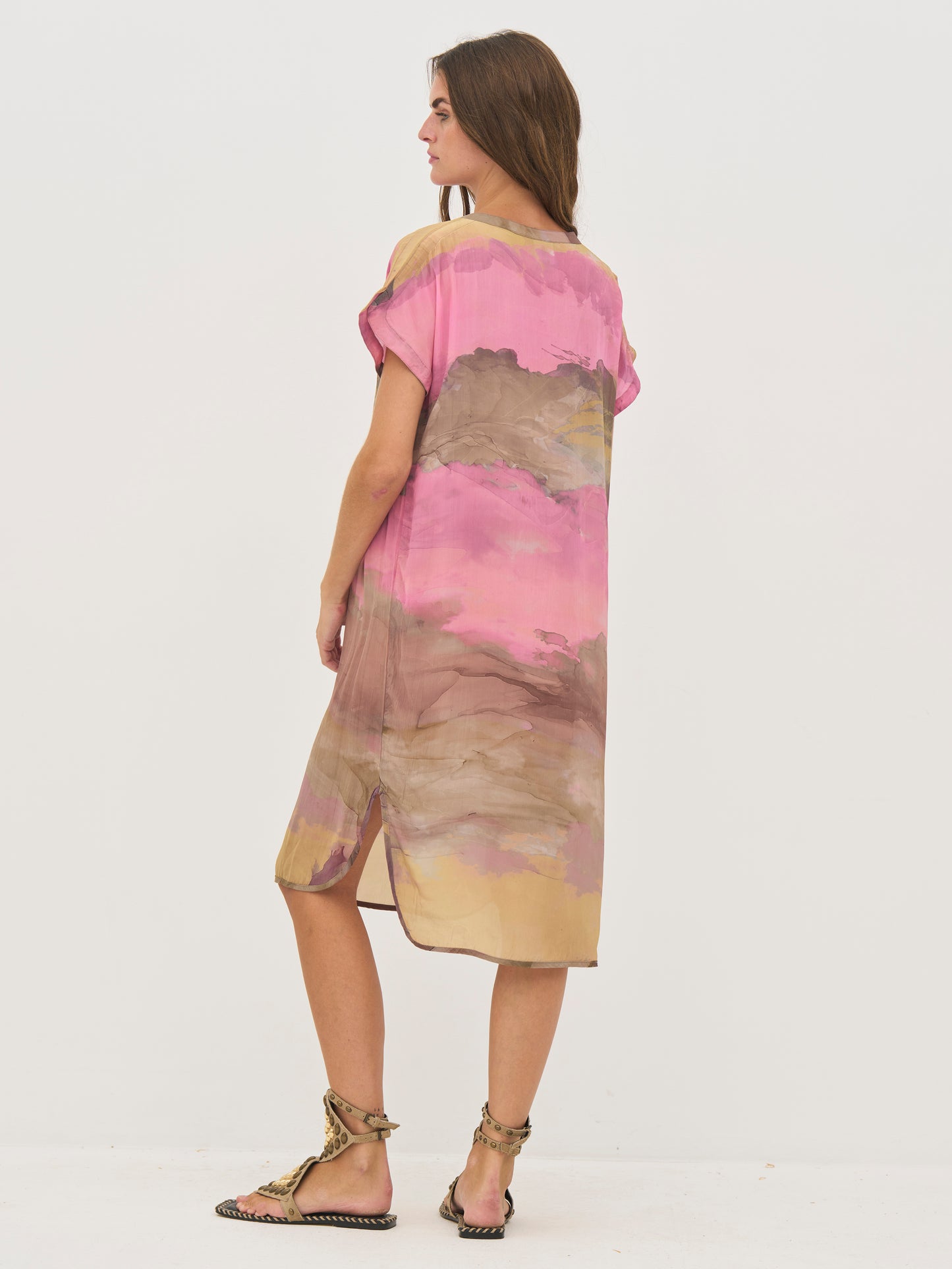 NÜ Dana Tunic Dress - 635 Pink mix