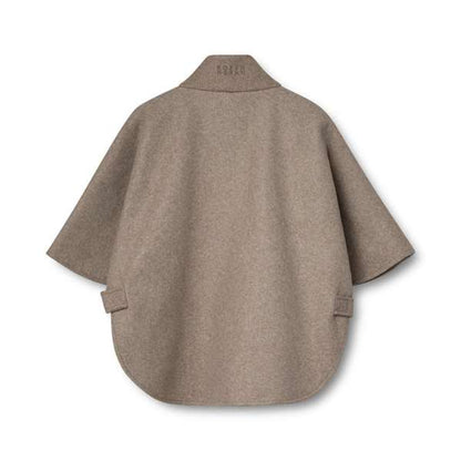 KOPENHAKEN - KPHISLA poncho  | Earth Brown
