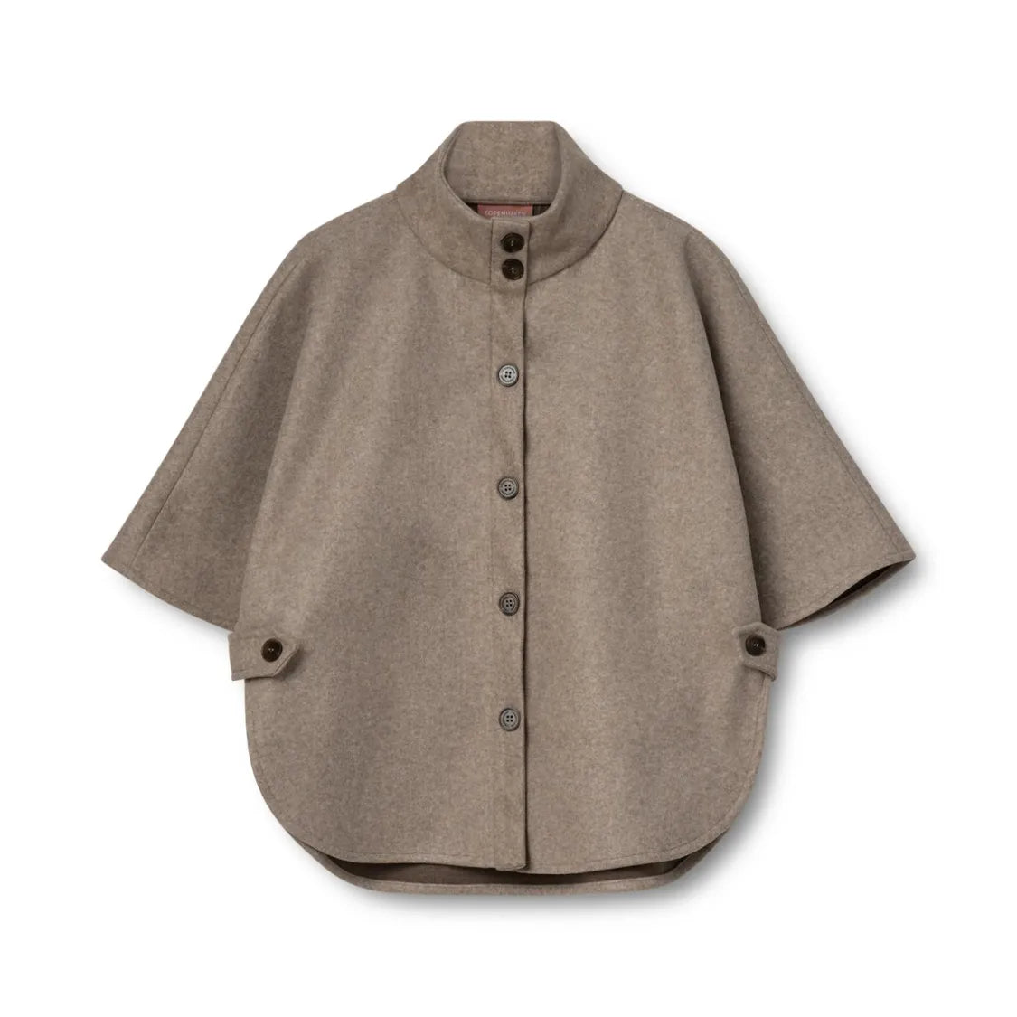 KOPENHAKEN - KPHISLA poncho  | Earth Brown