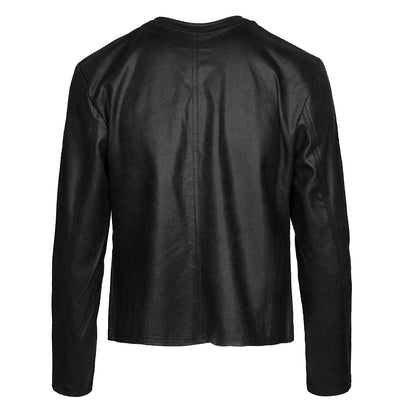 LUXZUZ // ONE TWO - Athena Faux Leather Jacket - 999 Black