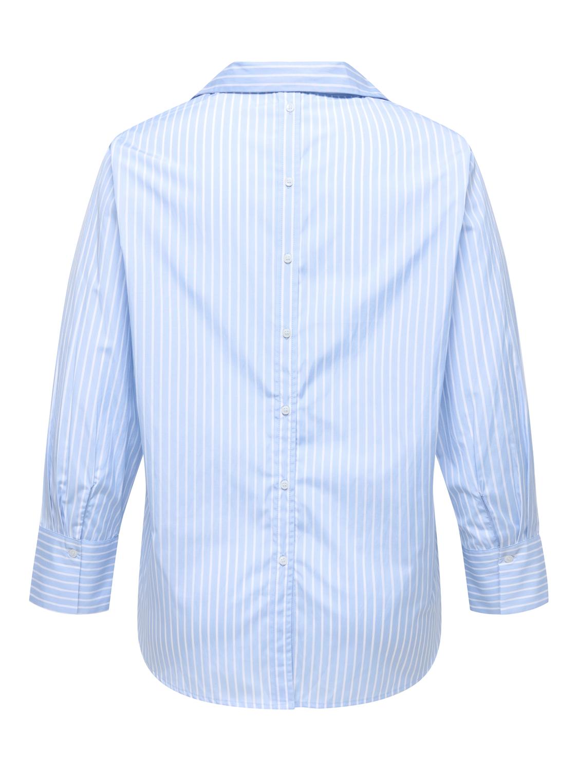 Only Carmakoma - Caroregon - Skjorte - Soft Chambray