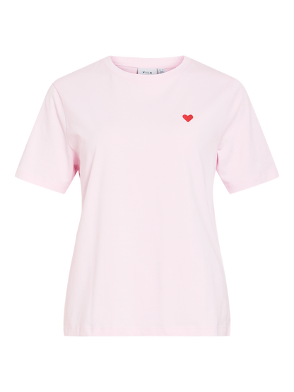 Vila - Vivora - T-shirt - Cherry Blossom