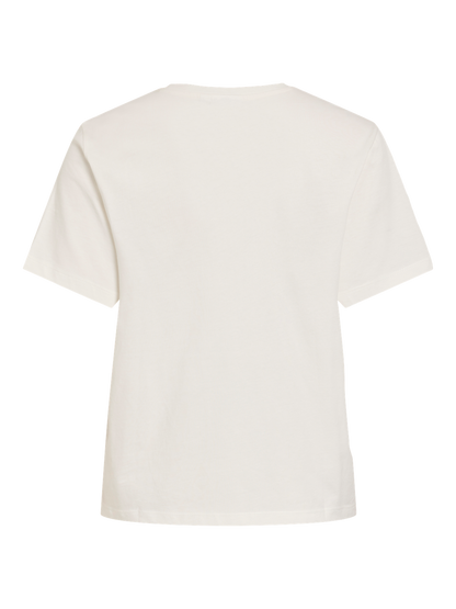 Vila - Visybil - T-shirt - Snow White