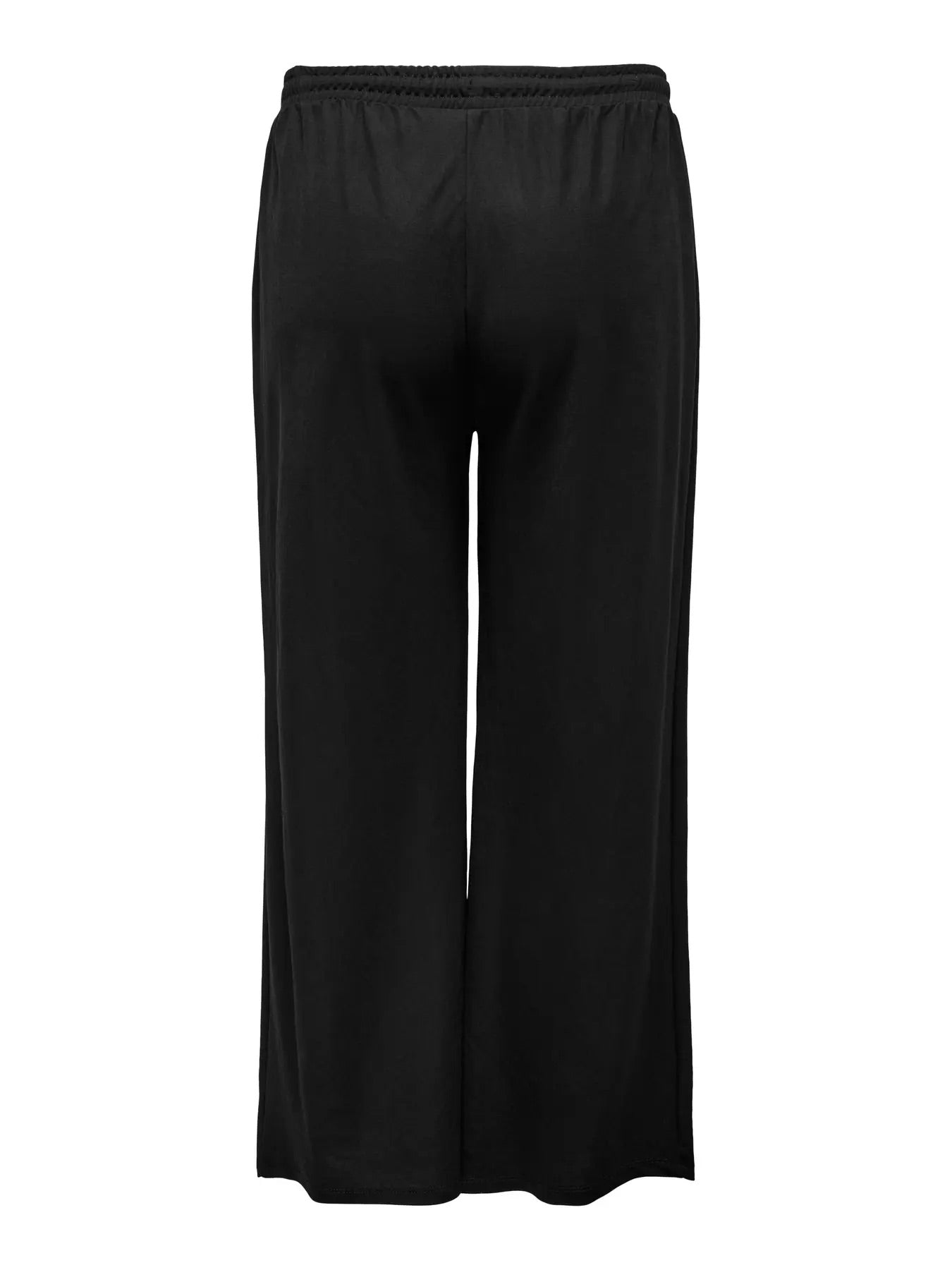 sorte bukser med elastik og snøre i taljen. ONLY Carmakoma CARJANY String Pant Black