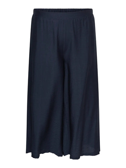 CARJOANNA CALF SKIRT PANT WVN – Navy Blazer