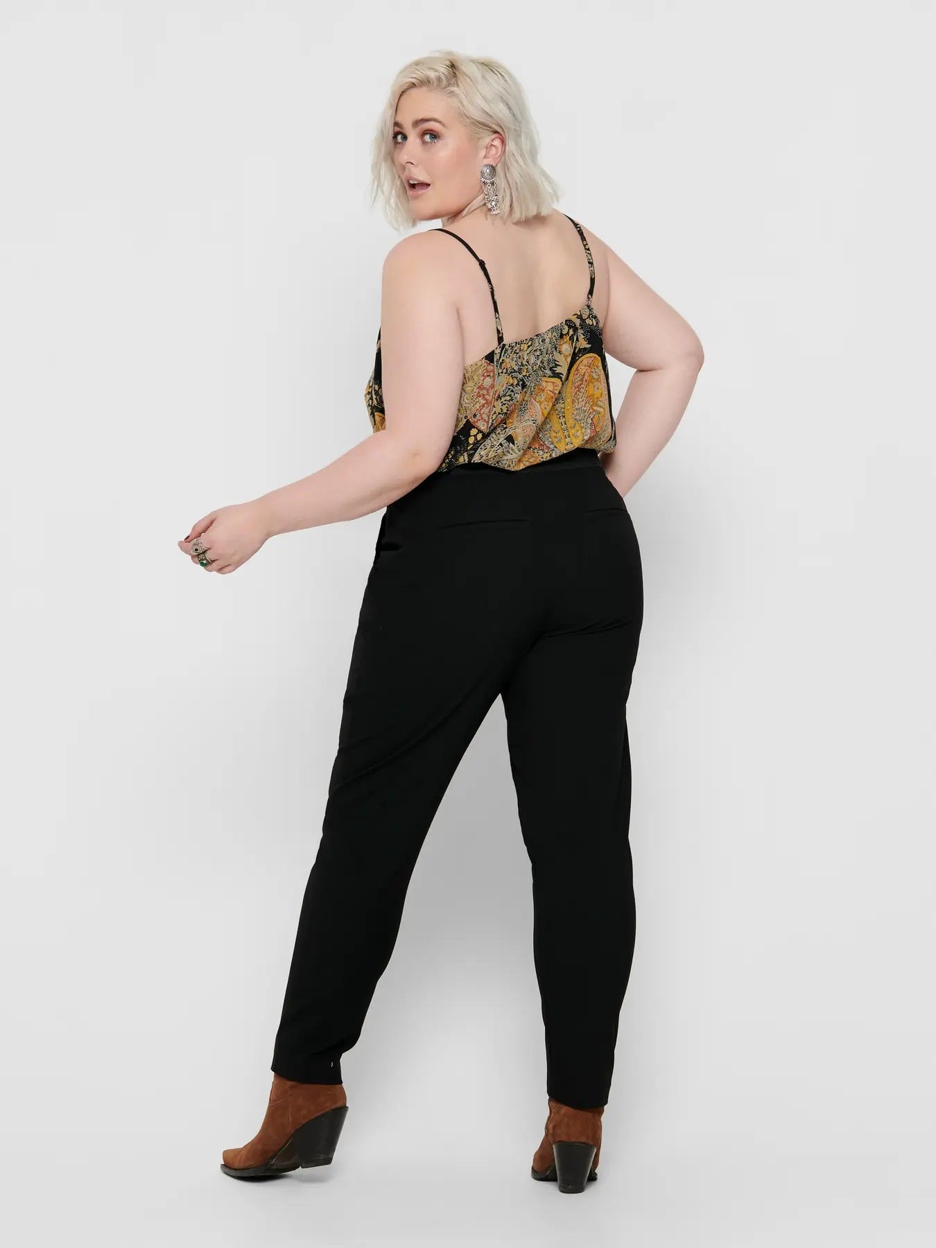 ONLY Carmakoma CARRIDE PANTS | Black