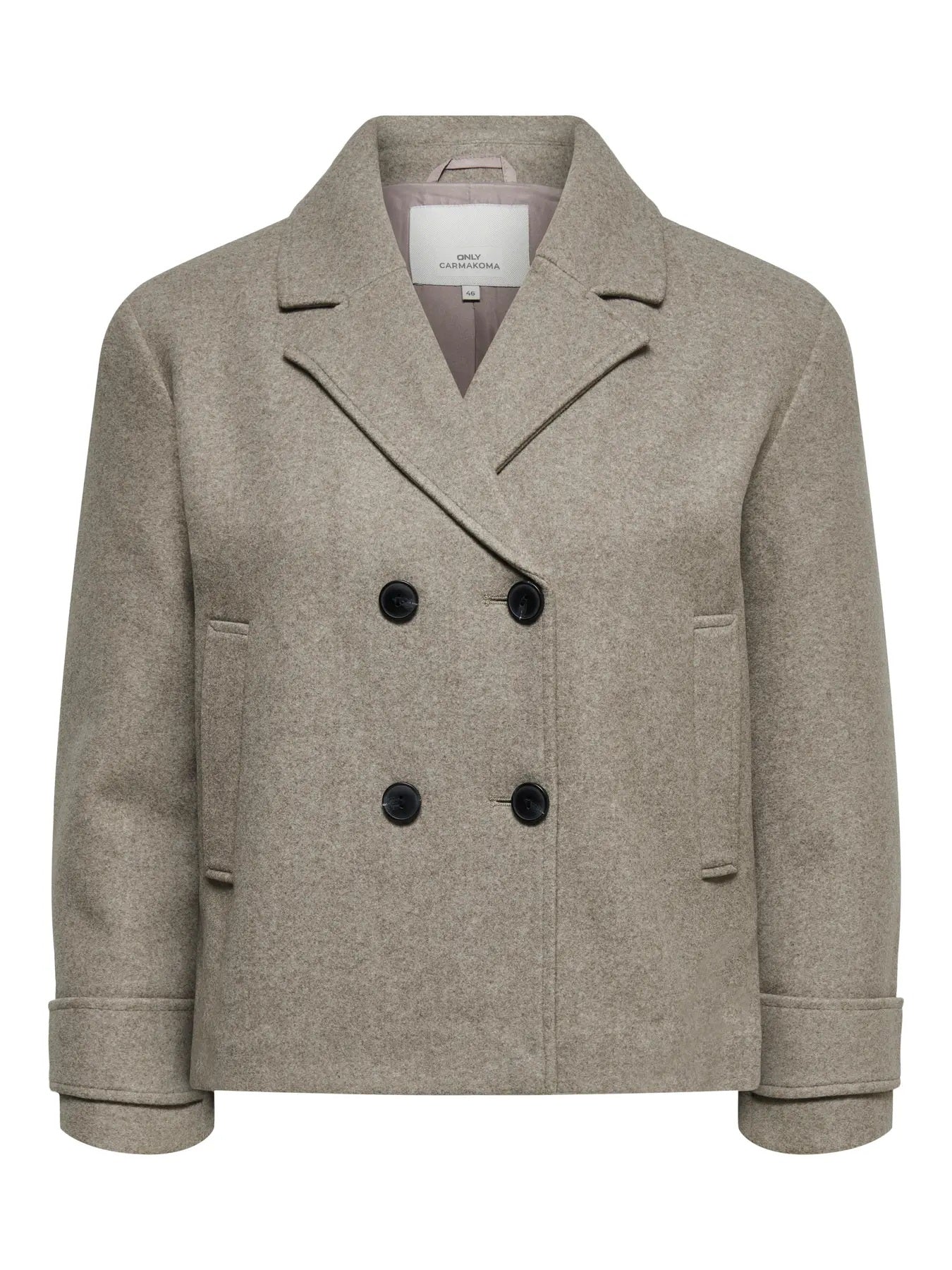 ONLY Carmakoma CARFREJA JACKET  | Mocha Meringue Melange