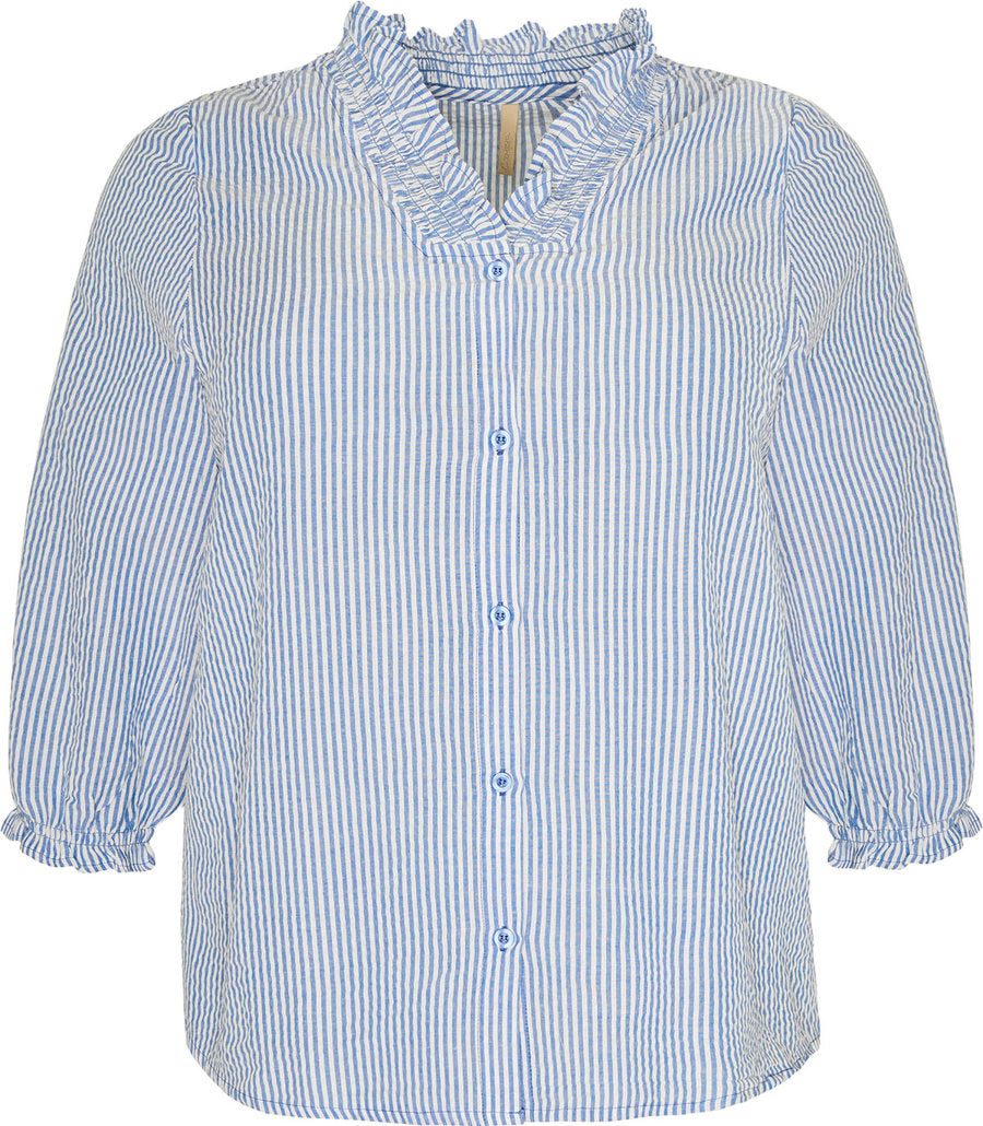 DAMIMMI BLOUSE - 1 BLUE COMBI