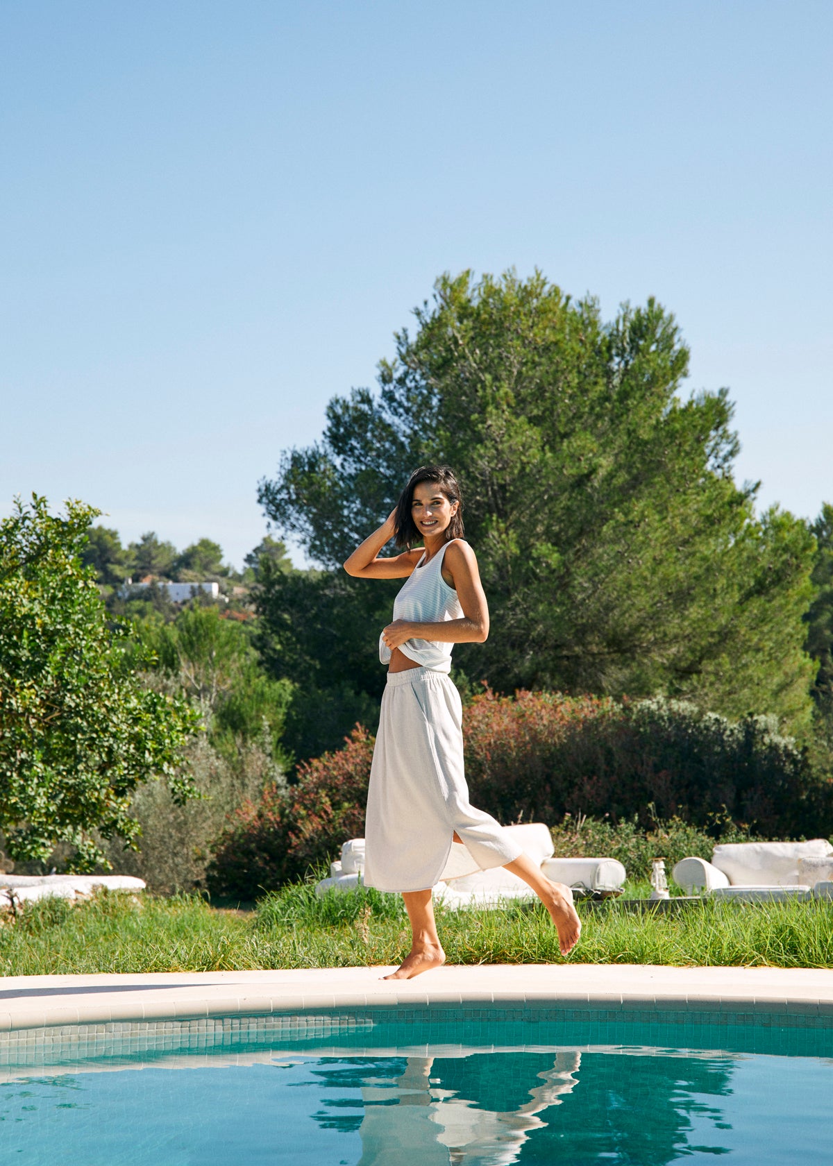 Freequent Moonbeam Melange SKIRT | FQLAVA-SKIRT