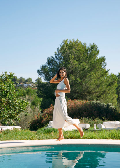 Freequent Moonbeam Melange SKIRT | FQLAVA-SKIRT