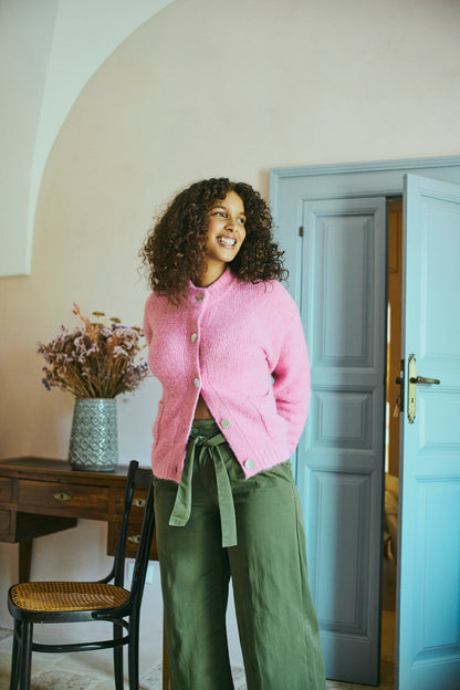 Freequent FQCOUNT-PANTS | Deep Lichen Green