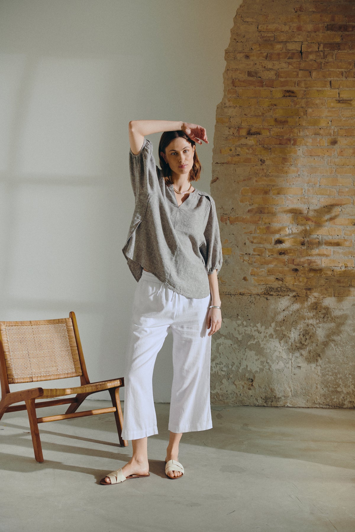 Freequent - FQLAVA-BLOUSE - Morel Melange