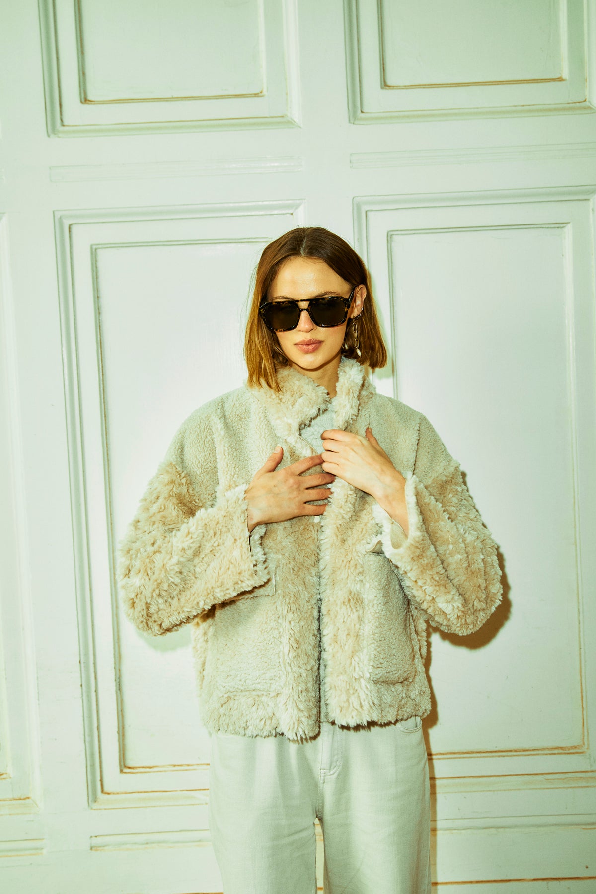 Freequent FQBAMBI-JACKET | Moonbeam