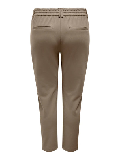 ONLY Carmakoma Fossil Trousers CARGOLDTRASH LIFE CLASSIC PANT NOOS