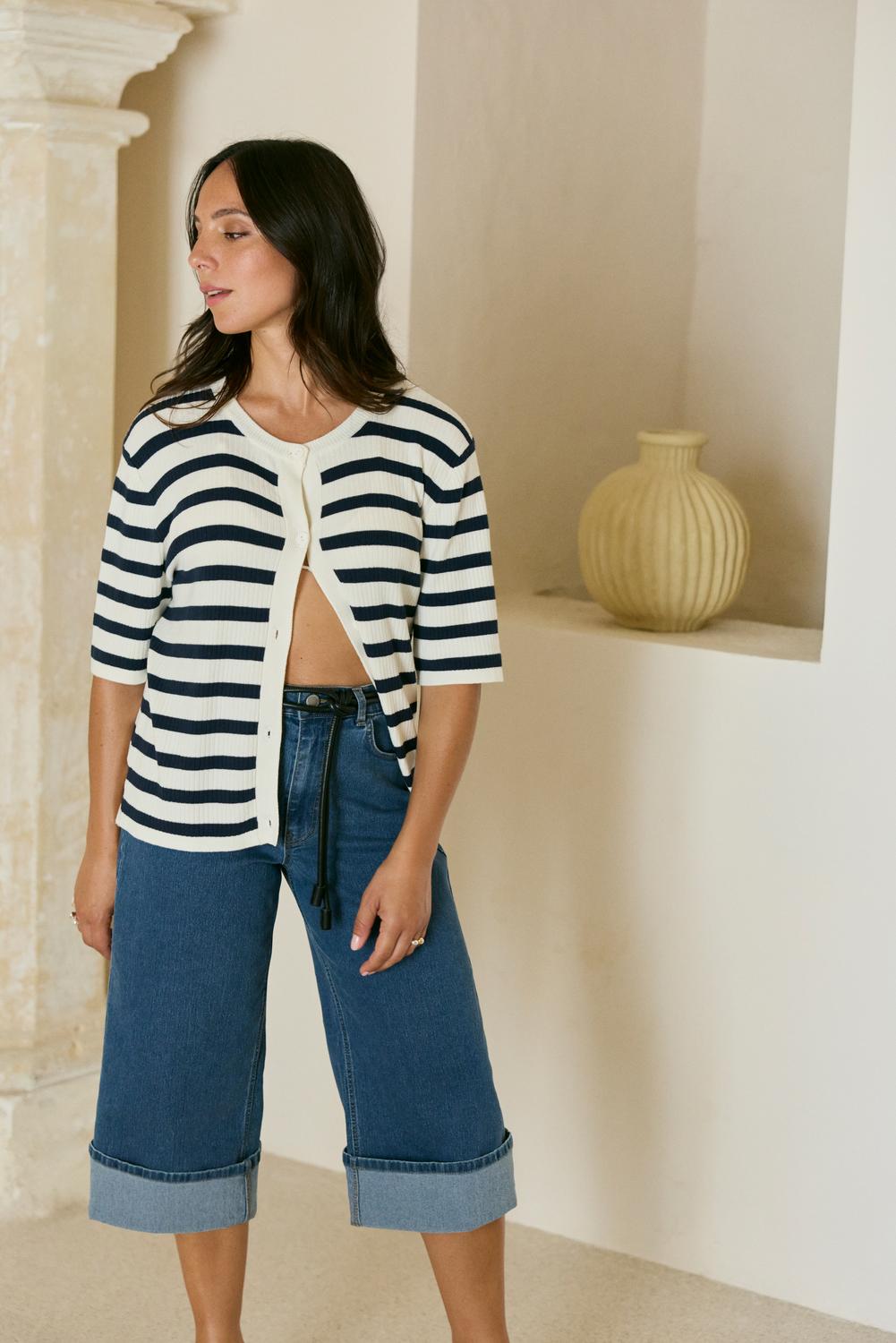 Vila - Vizicha - Cardigan - Cloud Dancer