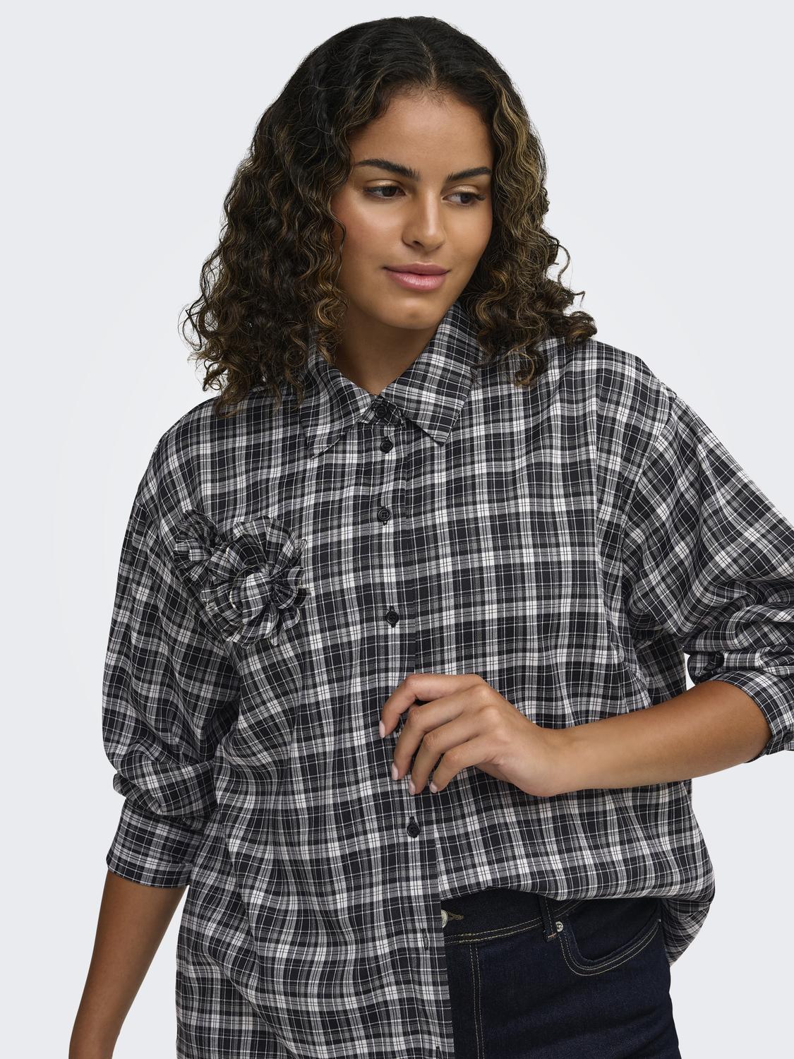 Only Carmakoma - Carbalve - Skjorte - Black