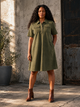 Cassiopeia - LYKITTA DRESS Army