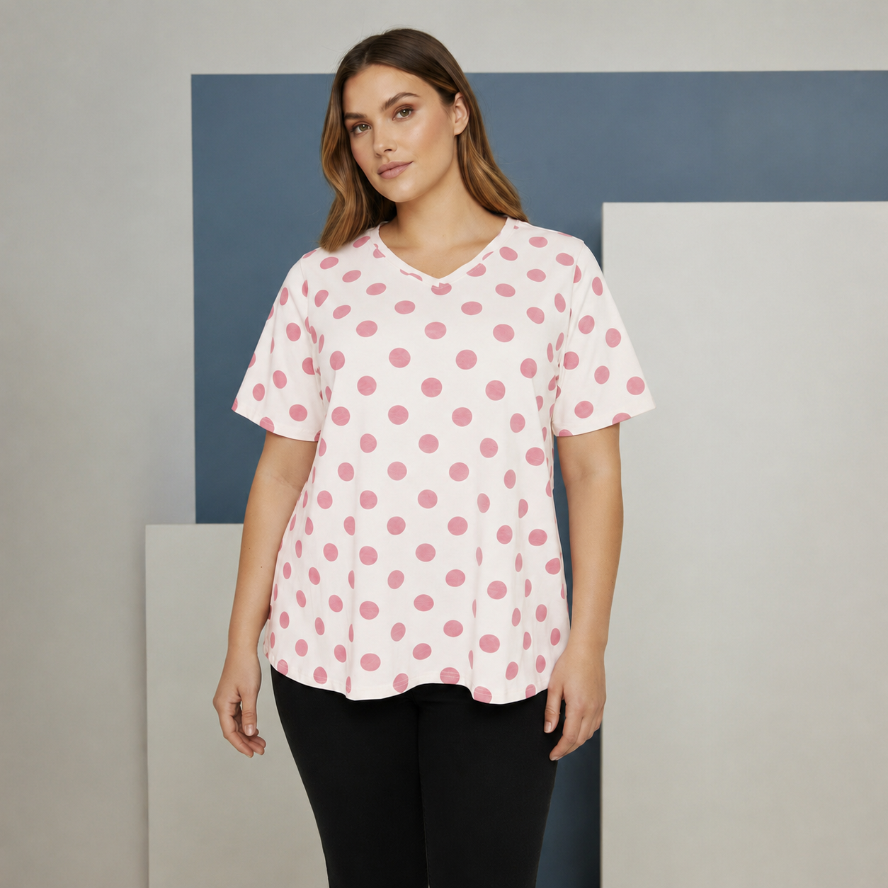 Cassiopeia - Jennifer T-shirt - ROSA COMBI