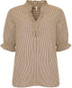 DAMIMMI BLOUSE - 1 SAND COMBI