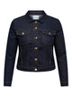 Only Carmakoma - Carwespa - Jakke - Dark blue denim