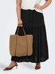 CARMIKKA LONG SKIRT WVN NOOS - Black