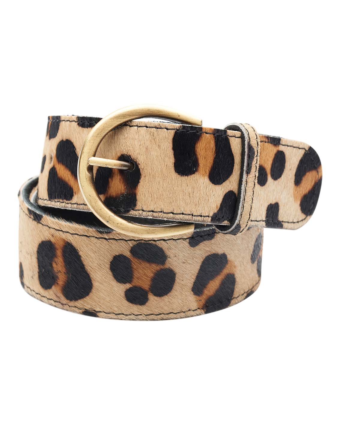 Leo bælte med guldspænde Tim & Simonsen Leo jeans belt gold | Leo